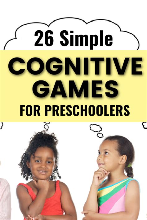 26 Great Cognitive Games and Activities for Preschoolers.